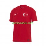 Camisolas de futebol Turquia Equipamento Alternativa Euro 2024 Manga Curta